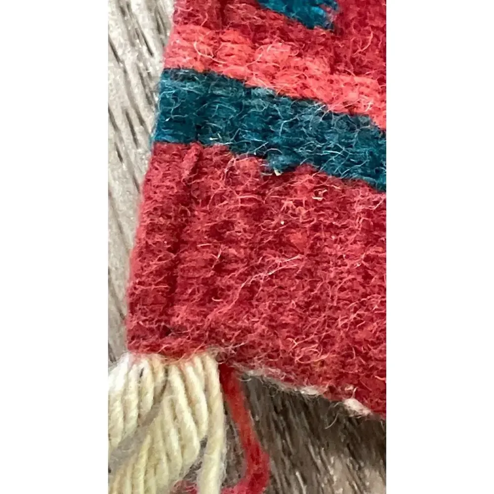 4x7 ft Southwestern Navajo Style Wool Tribal Mexican Chief Blanket